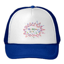 Birthday Boy Mesh Hats