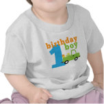 Birthday Boy Truck 1 Tee Shirts