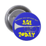 Birthday Button Customisable