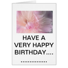 BIRTHDAY CARD