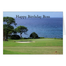 Birthday Card For Boss