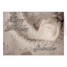 Birthday card for godmother