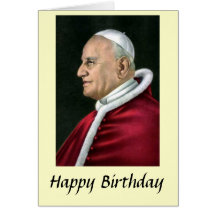 Birthday Card - Pope John XXIII