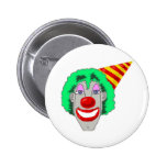 Birthday Clown Face Pin