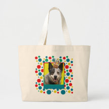 Birthday Cupcake - Australian Cattle Dog Tote Bag