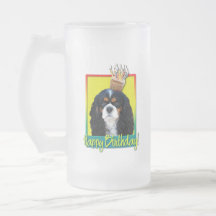 Birthday Cupcake - Cavalier - Tri-Colour Mug