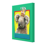 Birthday Cupcake - Koala Canvas Print
