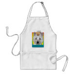 Birthday Cupcake - Westie - Tank Aprons