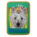 Birthday Cupcake - Westie - Tank iPad Sleeve
