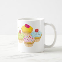 Birthday Cupcakes Mugs