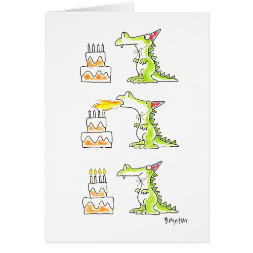 BIRTHDAY DRAGON by Boynton Greeting Cards