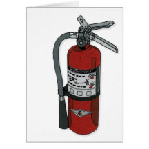 "birthday extinguisher" greeting card