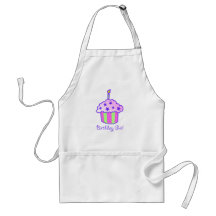 birthday girl apron