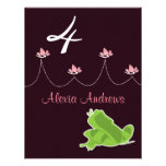 Birthday Invitation - Princess & Frog