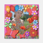 Birthday Magnets: 003 Butterflies and Flowers