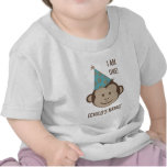 Birthday Monkey Face Shirt