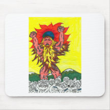 Birthday Ogre Mousepad