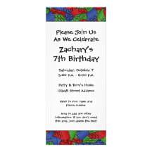 Birthday Party - Boy Construction Announcement