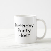 Birthday Party Host Mugs