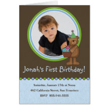 Birthday Party Invitation Greeting Card