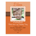 BIRTHDAY PARTY INVITATION :: prettily 6 Postcard