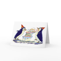 BiRtHdAy PeNgUiNs Greeting Card