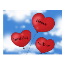 Birthday postcard