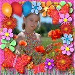 Birthday Sculptures: Butterflies and Flowers Cut Outs