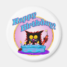 BIRTHDAY SURPRISE REFRIGERATOR MAGNETS