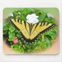 Birthday Tiger Swallowtail Butterfly Items Mousemats