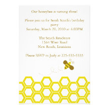 Birthday (Today's Best Award) Custom Invitations