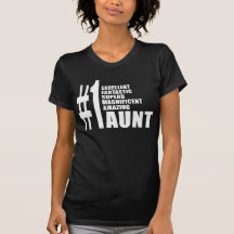 Birthdays Parties Christmas : Number One Aunt Shirts