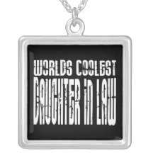 Birthdays Parties : Worlds Coolest Daughter in Law Pendants