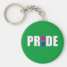 BISEXUAL PRIDE WORD FLAG KEY CHAIN