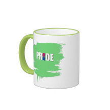 BISEXUAL PRIDE WORD FLAG MUG