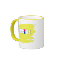 BISEXUAL PRIDE WORD FLAG MUGS