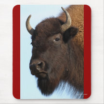 bison mouse pad