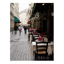 Bistro in Paris 2 Post Cards
