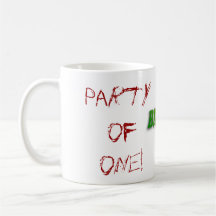 Bitter, Party of one! Mug