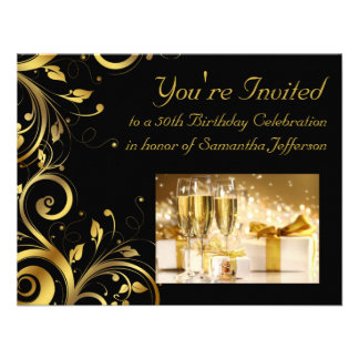 50th Birthday Party Invitation Wording on 50th Birthday Invitations  12 000  50th Birthday Invites