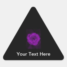 Black and Purple Rose. Sticker