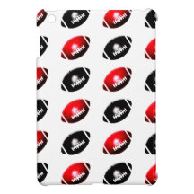 Black and Red Footballs