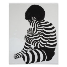 black and white boy sitting photograph