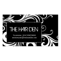 Black and White Business Cards