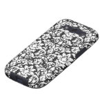 black and white damask flourish samsung galaxy SIII case
