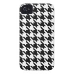 Black and White Houndstooth casemate cases