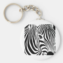 Black and White Keychains