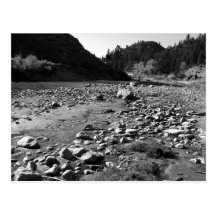 Black And White Landscape 3 Post Card