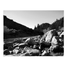 Black And White Landscape 4 Postcards