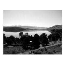 Black And White Landscape 6 Post Cards